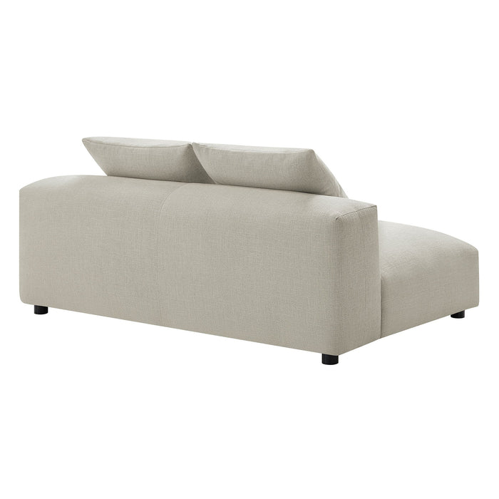 Solace Modular Upholstered Armless Loveseat - installation view
