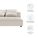 Solace Modular Upholstered Armless Loveseat - view 21