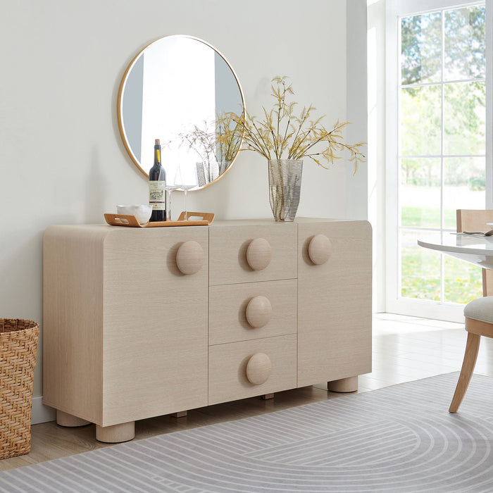 Modway Sonnet 57" Sideboard Storage Cabinet - Close-Up