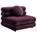 Jubilee 4-Piece Modular Performance Velvet Sectional Sofa sectional sofa seating detail