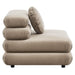 Jubilee 5-Piece Modular Performance Velvet Sectional Sofa sectional sofa dimensions and measurements