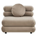 Jubilee 5-Piece Modular Performance Velvet Sectional Sofa sectional sofa back view