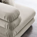 Jubilee Modular Performance Velvet Corner Chair Almond