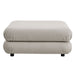 Modway Jubilee Modular Performance Velvet Ottoman Living Room Furniture - Dimensions