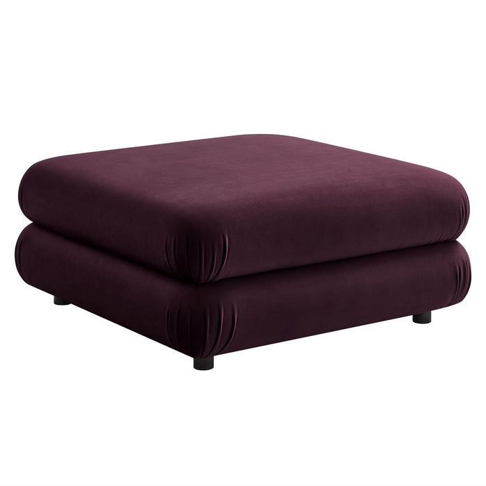 Jubilee 4-Piece Modular Performance Velvet Sectional Sofa sectional sofa