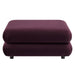 Modway Jubilee Modular Performance Velvet Ottoman Living Room Furniture - View 14