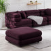 Modway Jubilee Modular Performance Velvet Ottoman Living Room Furniture - View 12