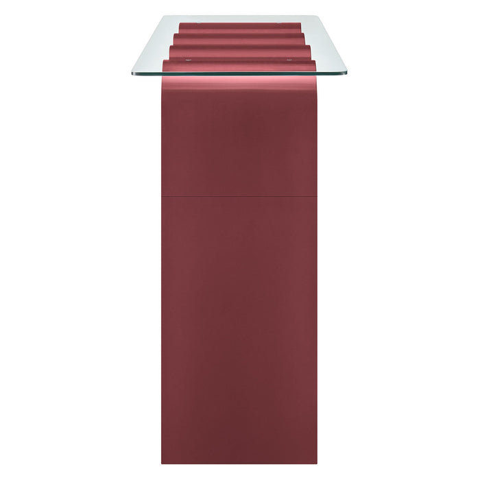 Ondine Glass Top 50" Console Table