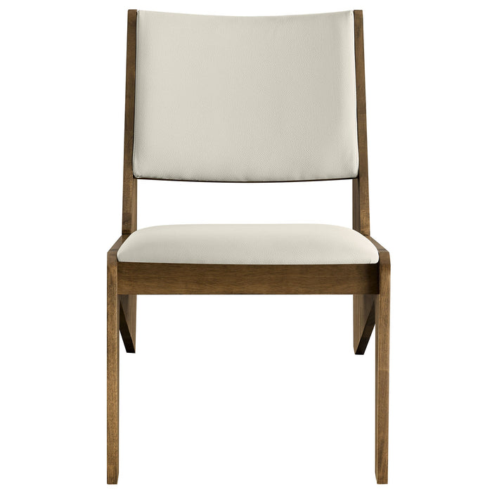Modway Rylina Vegan Leather Accent Chairs Set of 2 Living Room Furniture - View 17