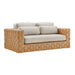 Modway Thames 4-Piece Outdoor Patio Wicker Rattan Furniture Set - Installation View