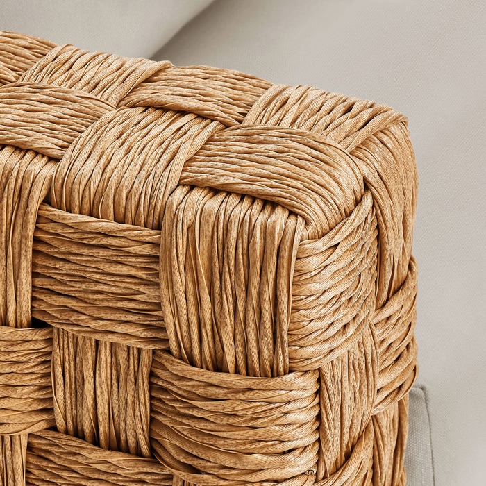 Thames  Outdoor Patio Wicker Rattan Loveseat - view 9