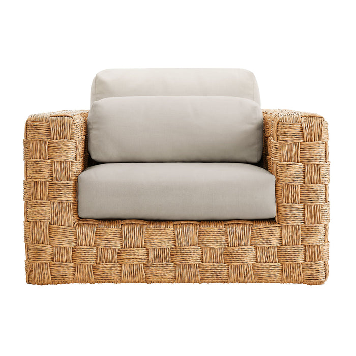 Modway Thames 4-Piece Outdoor Patio Wicker Rattan Furniture Set - View 13