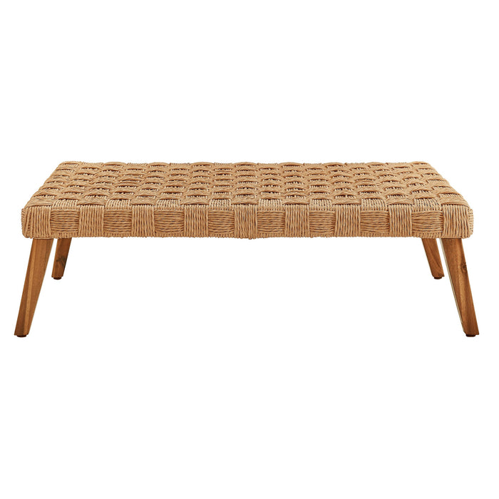 Modway Thames 4-Piece Outdoor Patio Wicker Rattan Furniture Set - View 15