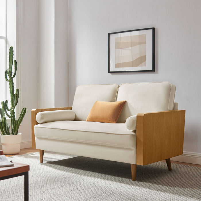 Kellan Performance Velvet Loveseat - view 16