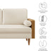 Kellan Performance Velvet Loveseat - top view