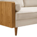 Kellan Performance Velvet Loveseat - lifestyle in-use