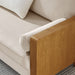 Kellan Performance Velvet Loveseat - feature highlight