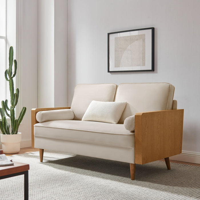 Kellan Performance Velvet Loveseat - alternate view