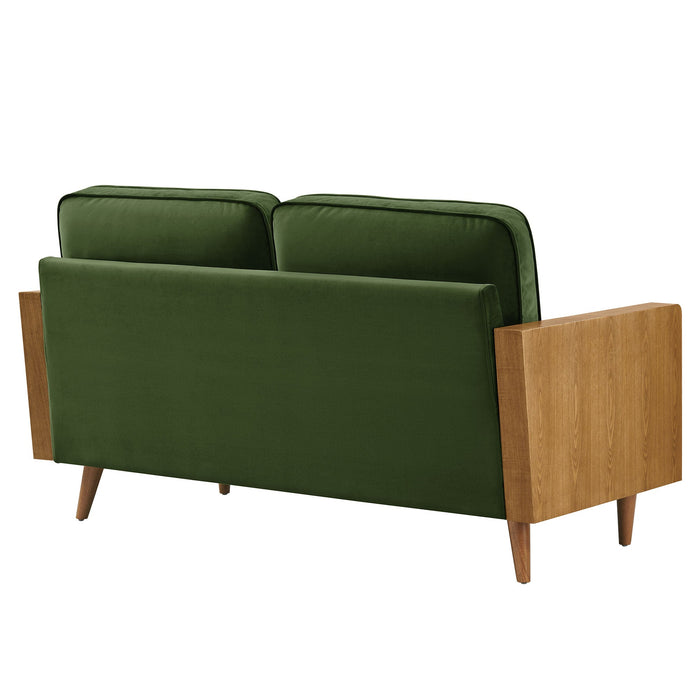 Kellan Performance Velvet Loveseat - view 22