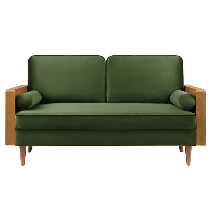 Kellan Performance Velvet Loveseat - view 23