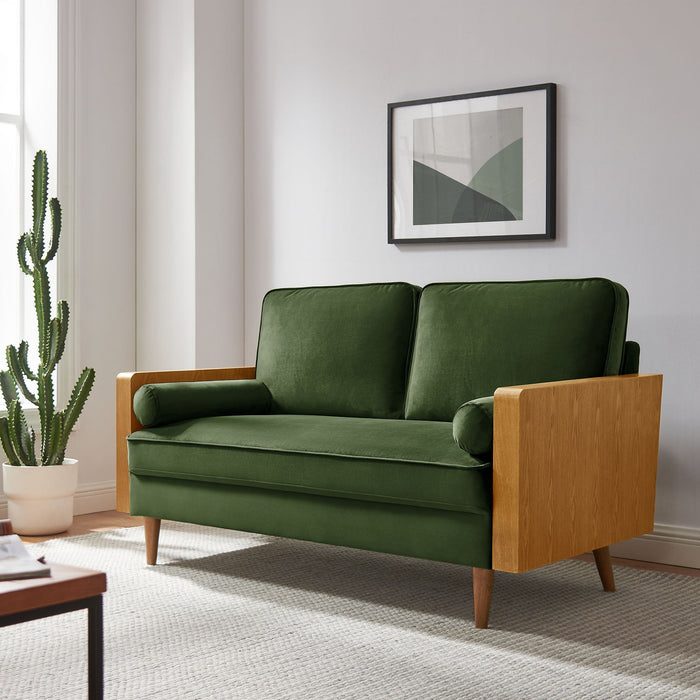 Kellan Performance Velvet Loveseat - view 25