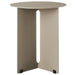 Tecton Outdoor Patio Aluminum Side Table Khaki