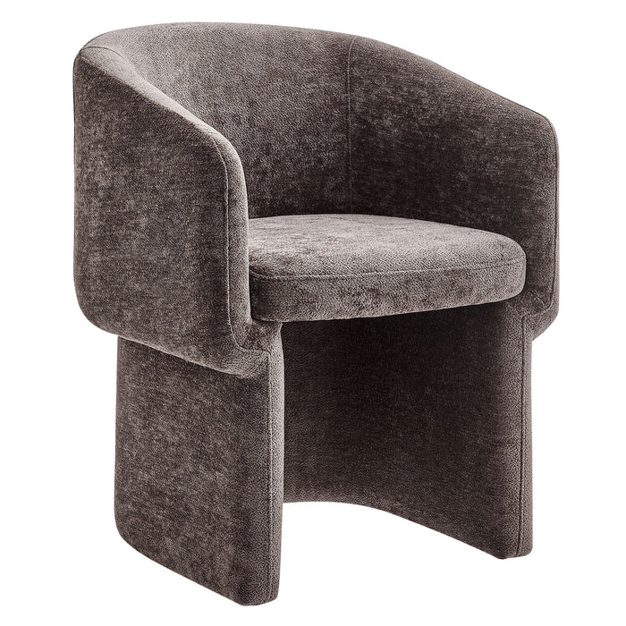 Verity  Chenille  Dining Armchair
