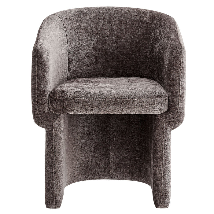 Verity  Chenille  Dining Armchair