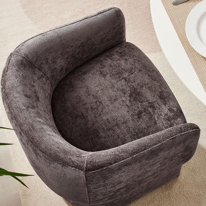 Verity  Chenille  Dining Armchair
