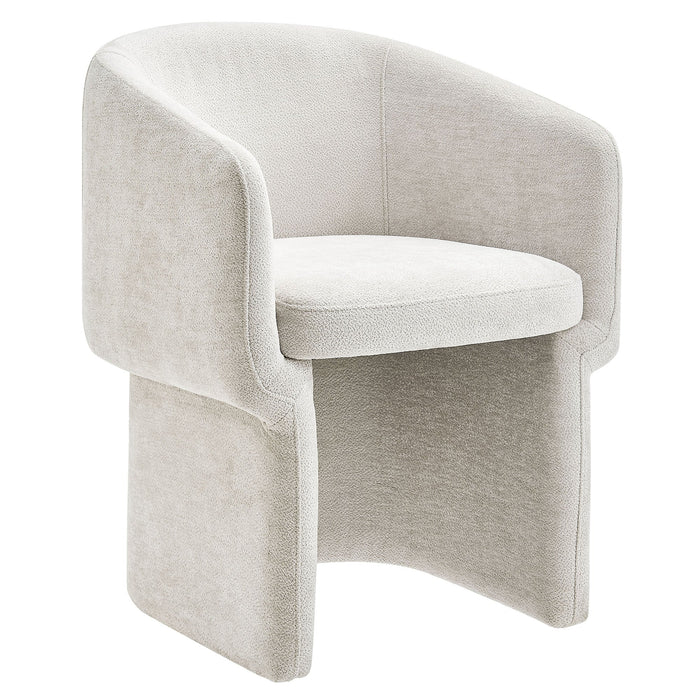 Verity  Chenille  Dining Armchair