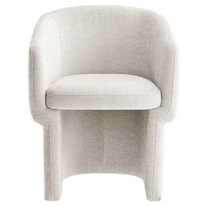 Verity  Chenille  Dining Armchair
