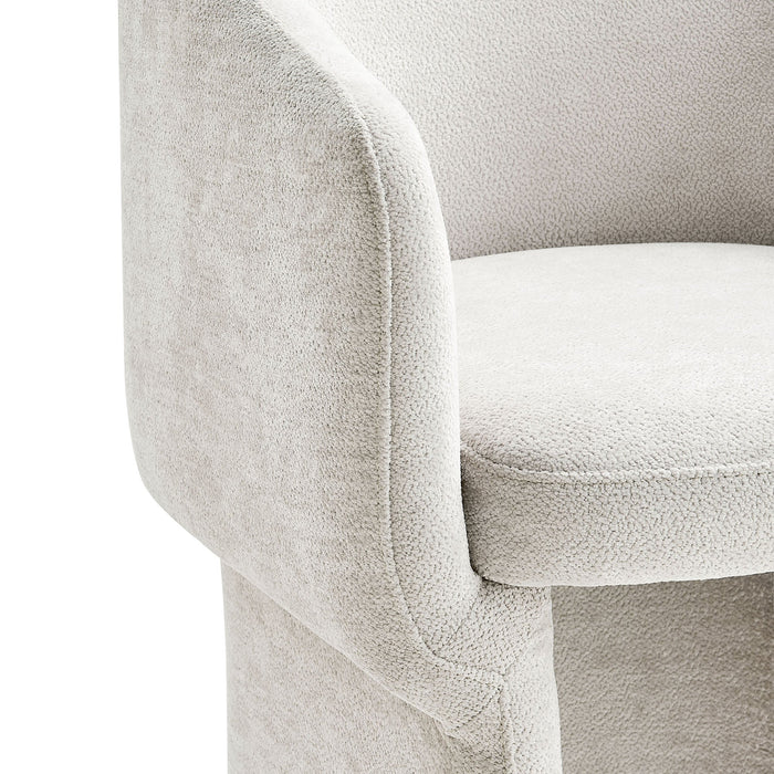 Verity  Chenille  Dining Armchair