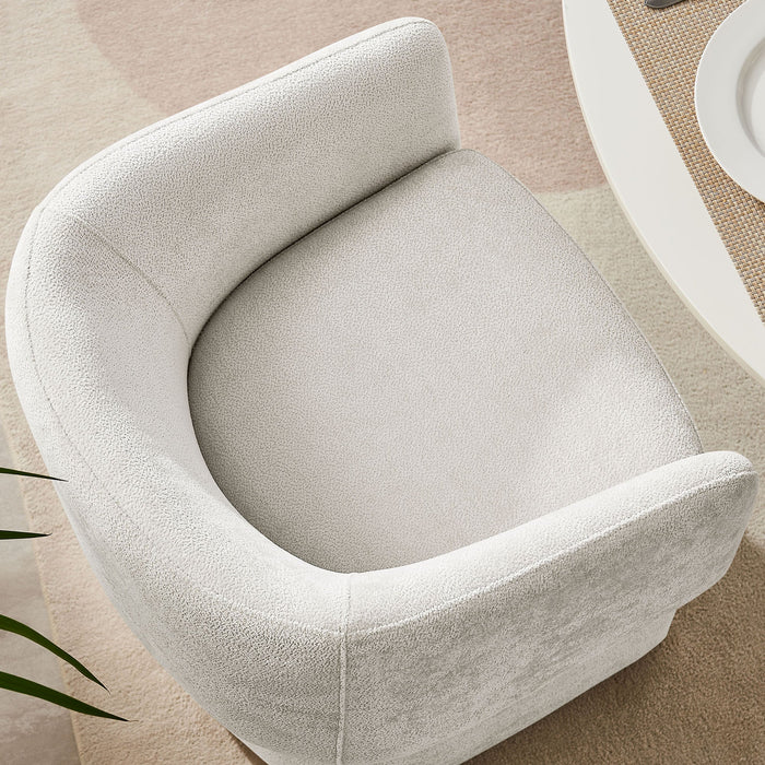 Verity  Chenille  Dining Armchair