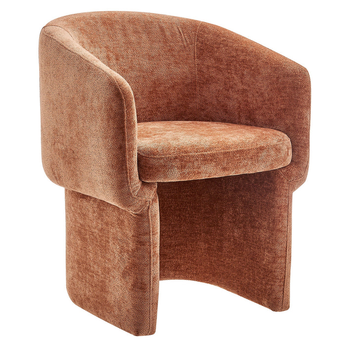 Verity  Chenille  Dining Armchair