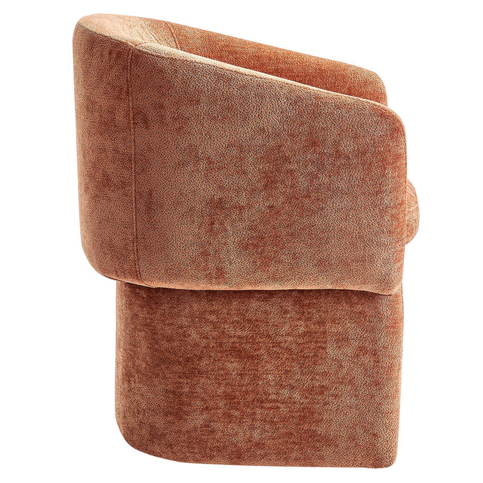 Verity  Chenille  Dining Armchair