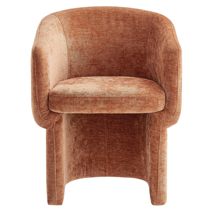 Verity  Chenille  Dining Armchair