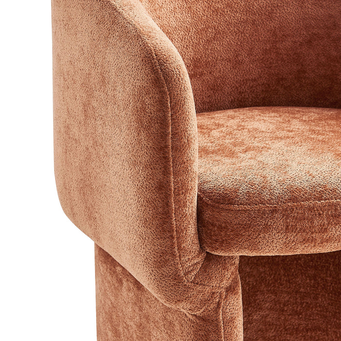 Verity  Chenille  Dining Armchair