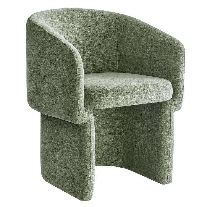 Verity  Chenille  Dining Armchair