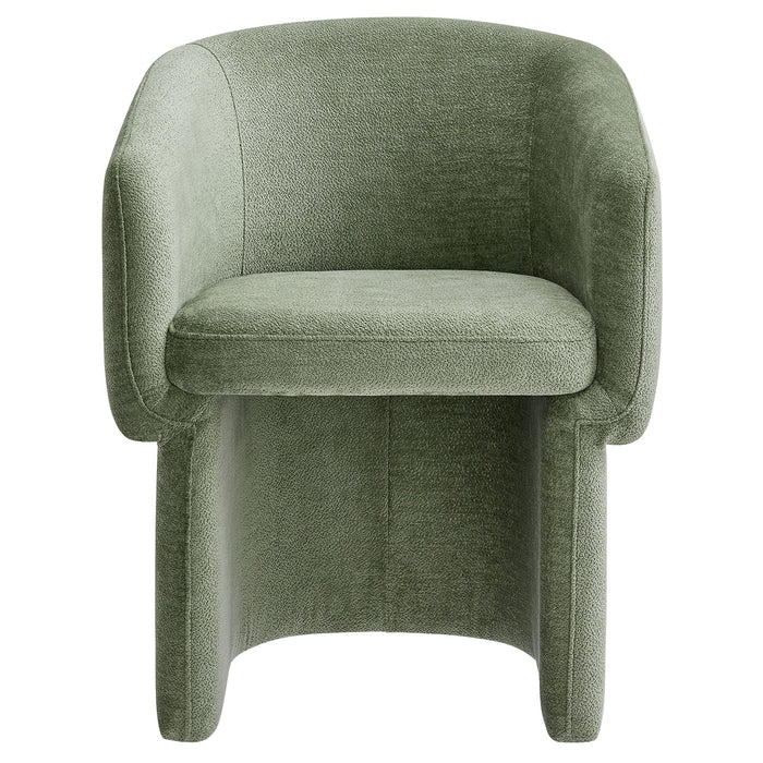 Verity  Chenille  Dining Armchair