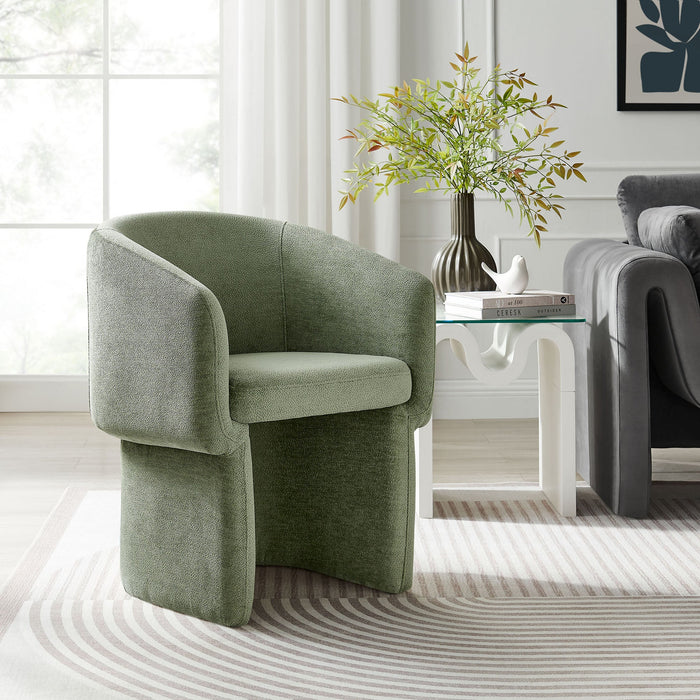 Verity  Chenille  Dining Armchair
