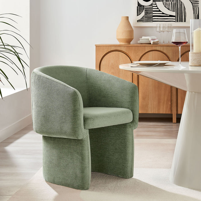 Verity  Chenille  Dining Armchair