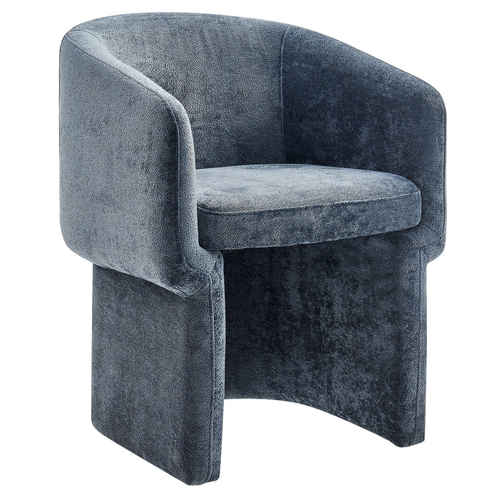 Verity  Chenille  Dining Armchair