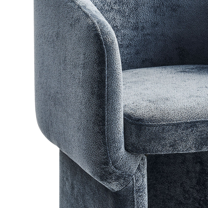 Verity  Chenille  Dining Armchair