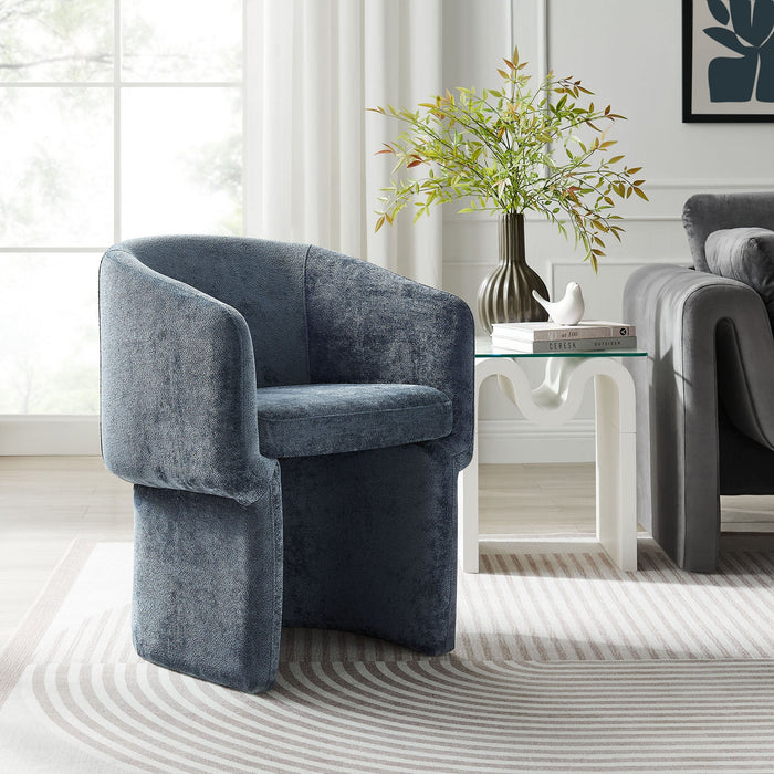 Verity  Chenille  Dining Armchair