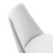 Lippa Swivel Dining Vegan Leather Side Chair White White