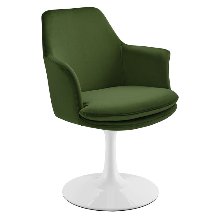 Lippa Swivel Dining Armchair