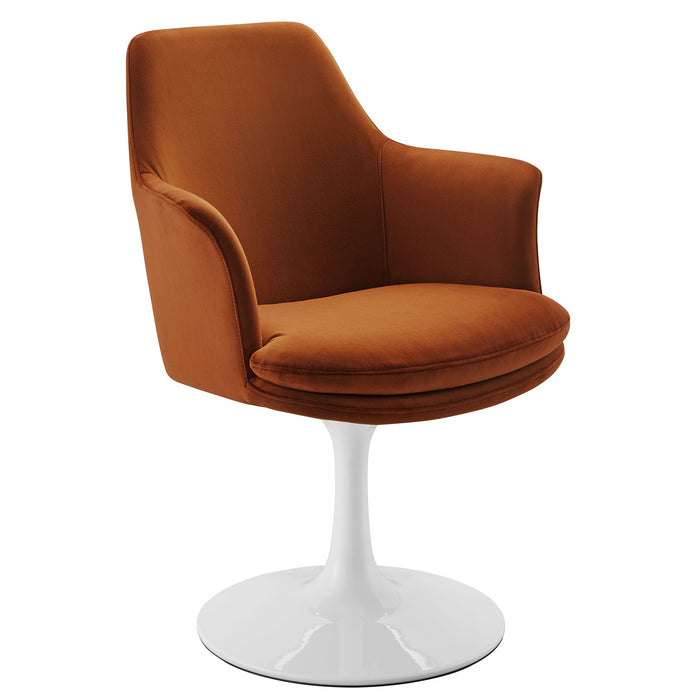 Lippa Swivel Dining Armchair