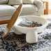 Modway Tridome Round Boucle Upholstered Storage Coffee Table - Close-Up