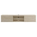 Modway Render 70" Faux Travertine Wall-Mount Media Console TV Stand Living Room Furniture - Dimensions