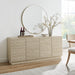 Modway Render 70" Faux Travertine Sideboard Cabinet TV Stand Storage Shelf - Lifestyle View